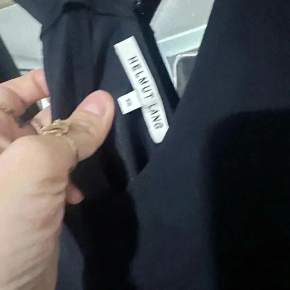 HELMUT LANG NAVY‎ TUNIC XS NWOT - Picture 3 of 5